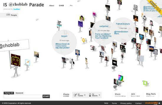 Twitter parade