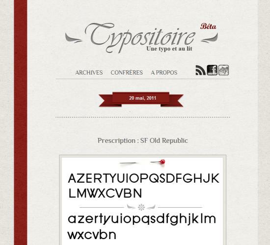 typositoire